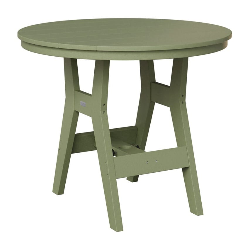 Berlin Gardens Outdoor Round Counter Height Poly Dining Table