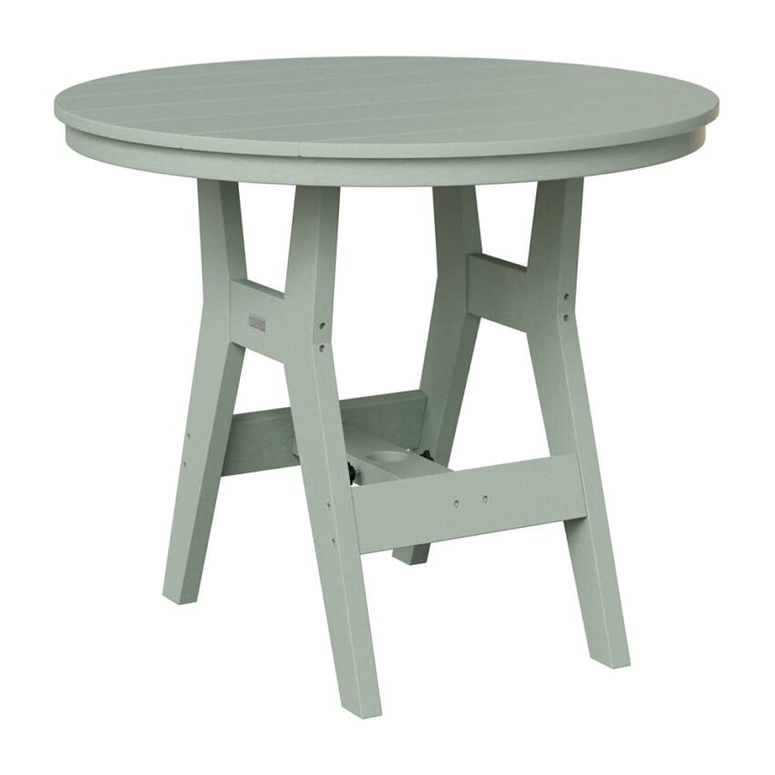 Berlin Gardens Outdoor Round Counter Height Poly Dining Table