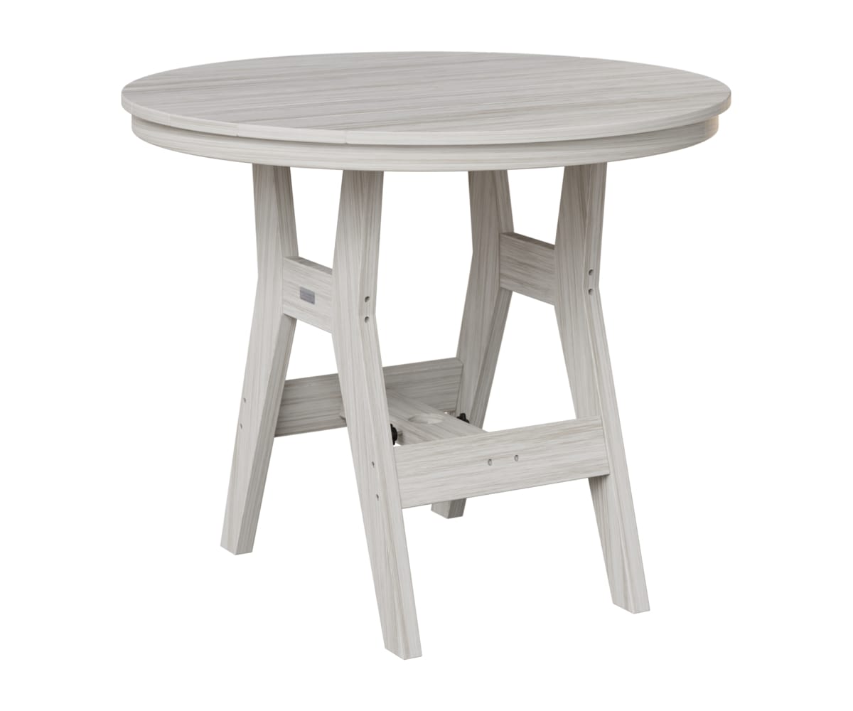 Berlin Gardens Outdoor Round Counter Height Poly Dining Table