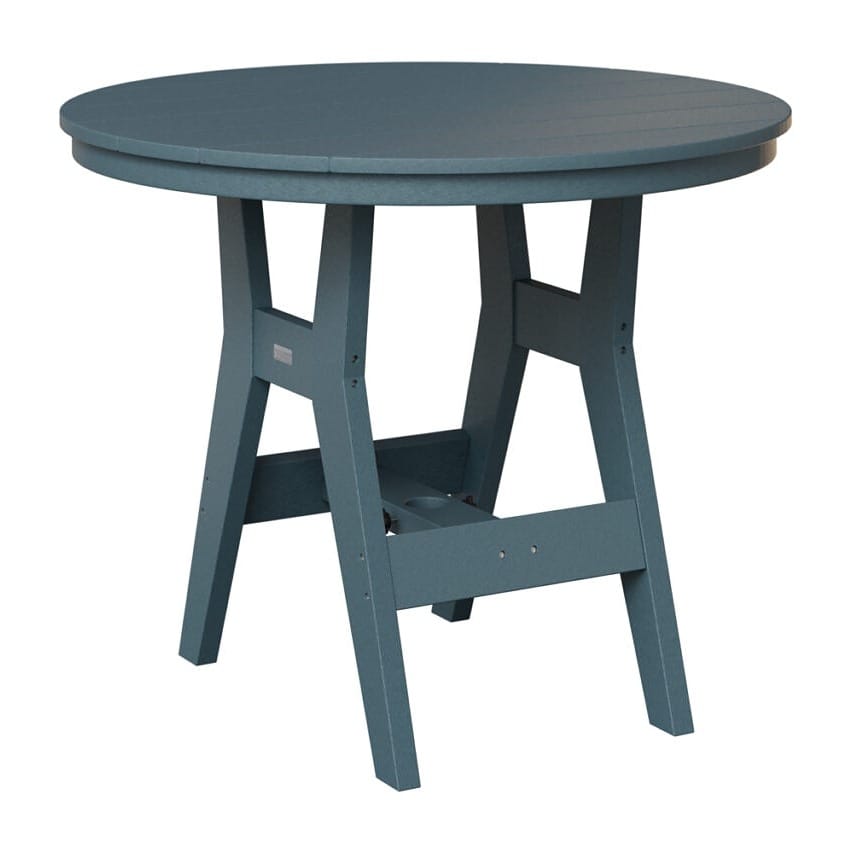 Berlin Gardens Outdoor Round Counter Height Poly Dining Table