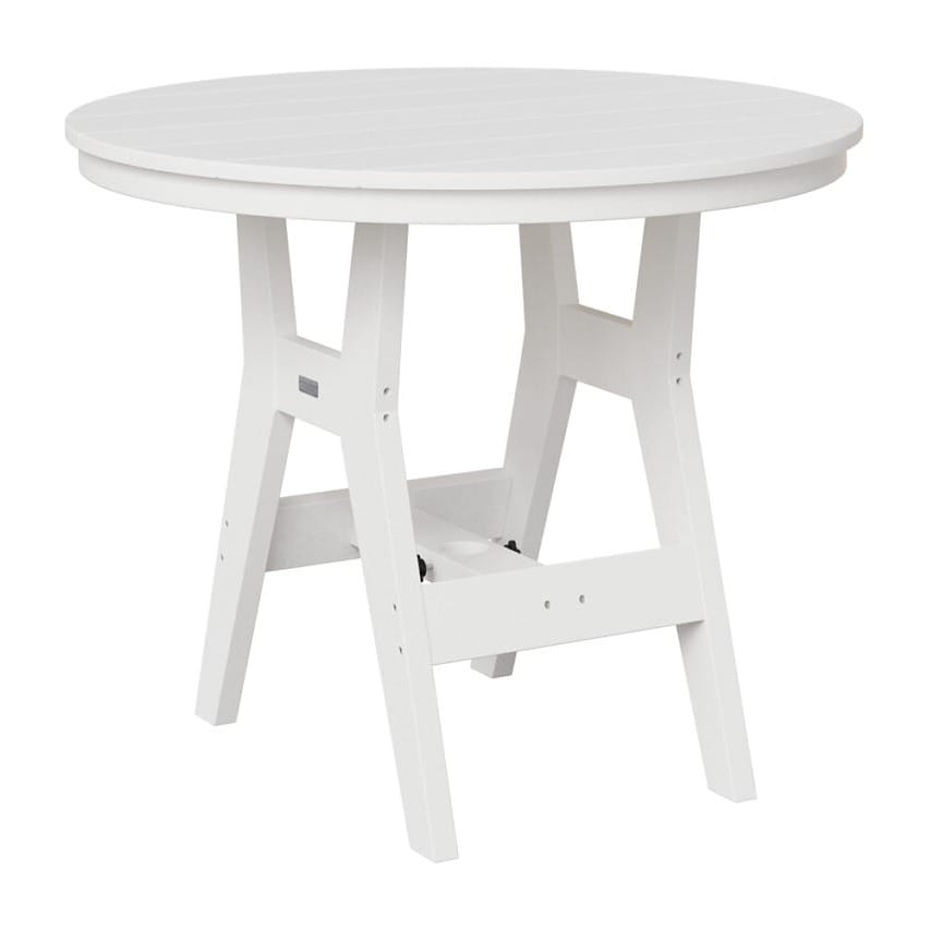 Berlin Gardens Outdoor Round Poly Bar Table