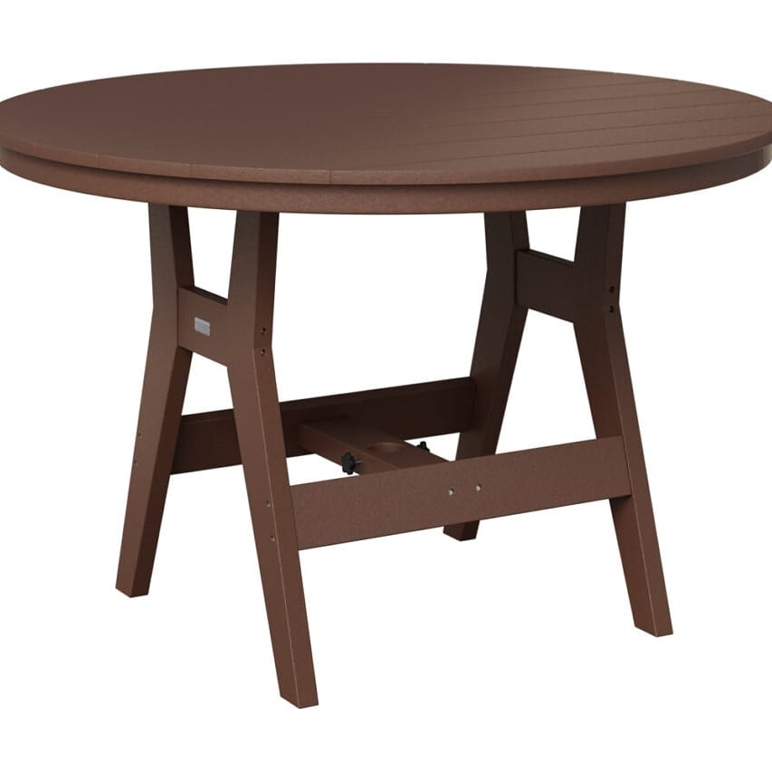 Berlin Gardens Outdoor Round Counter Height Poly Dining Table