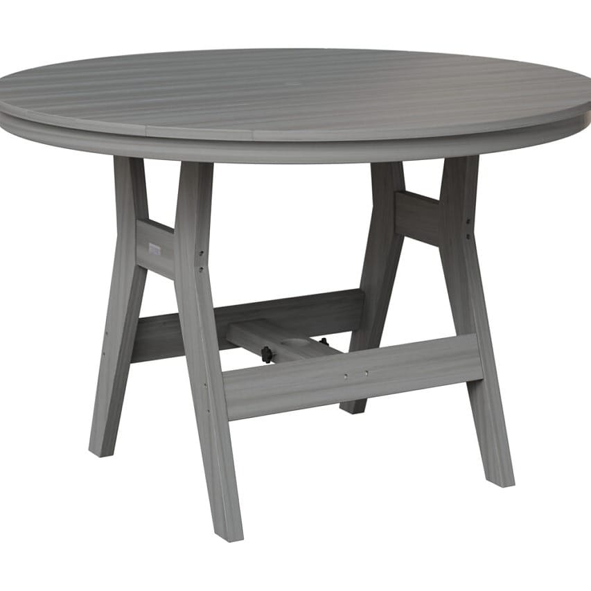 Berlin Gardens Outdoor Round Counter Height Poly Dining Table