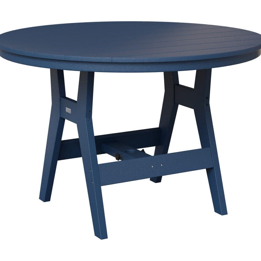 Berlin Gardens Outdoor Round Counter Height Poly Dining Table