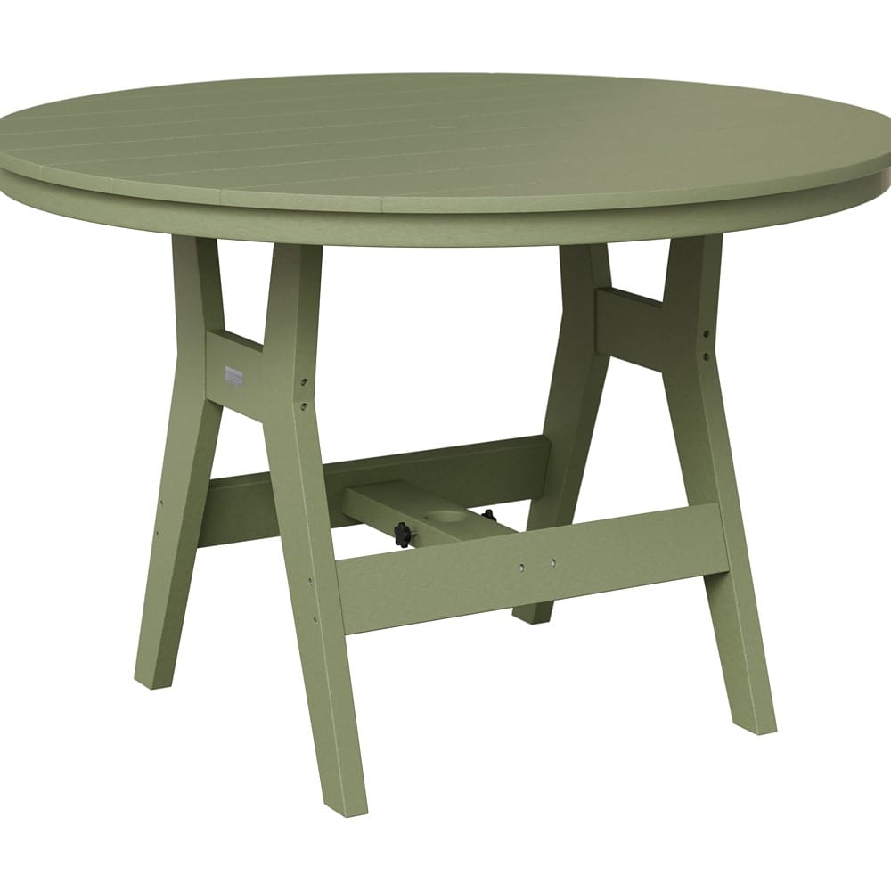 Berlin Gardens Outdoor Round Counter Height Poly Dining Table