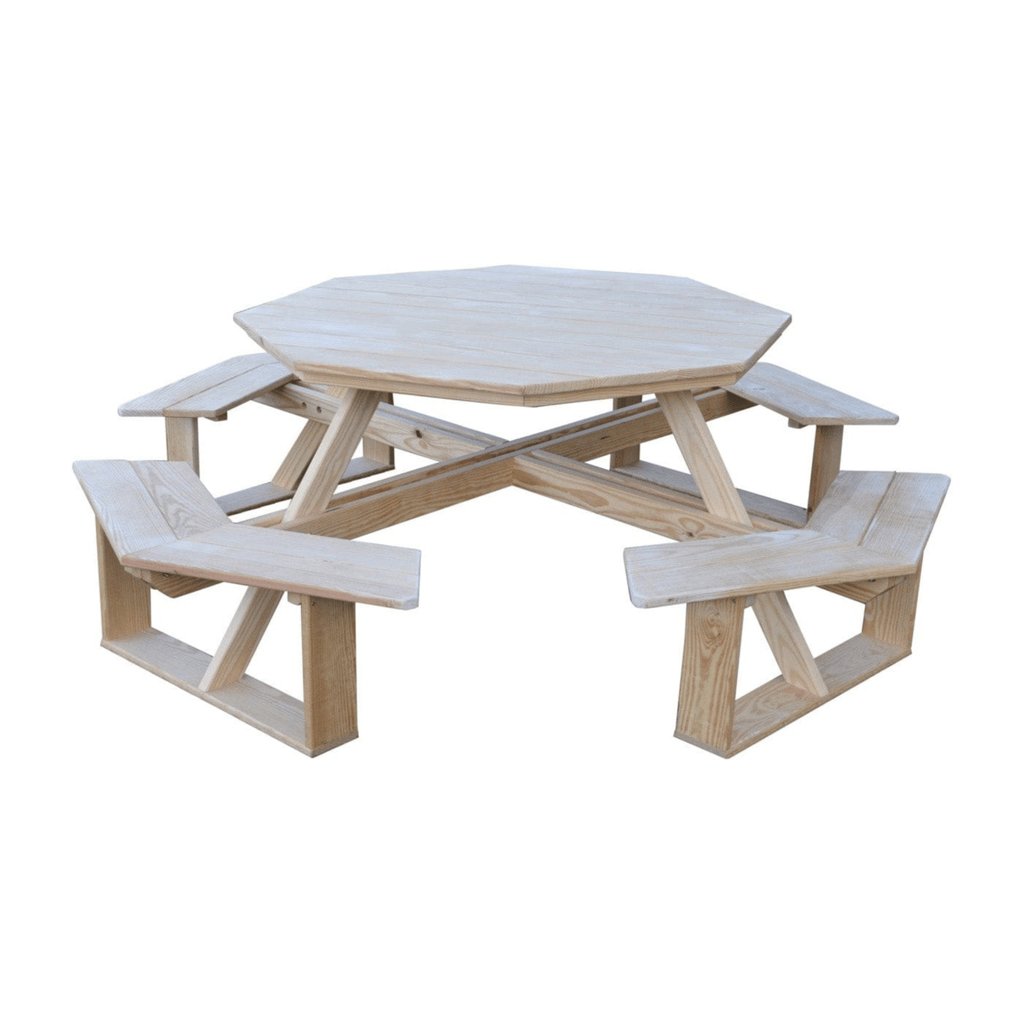 Keystone Amish Co. Pressure Treated Pine Octagon Picnic Table