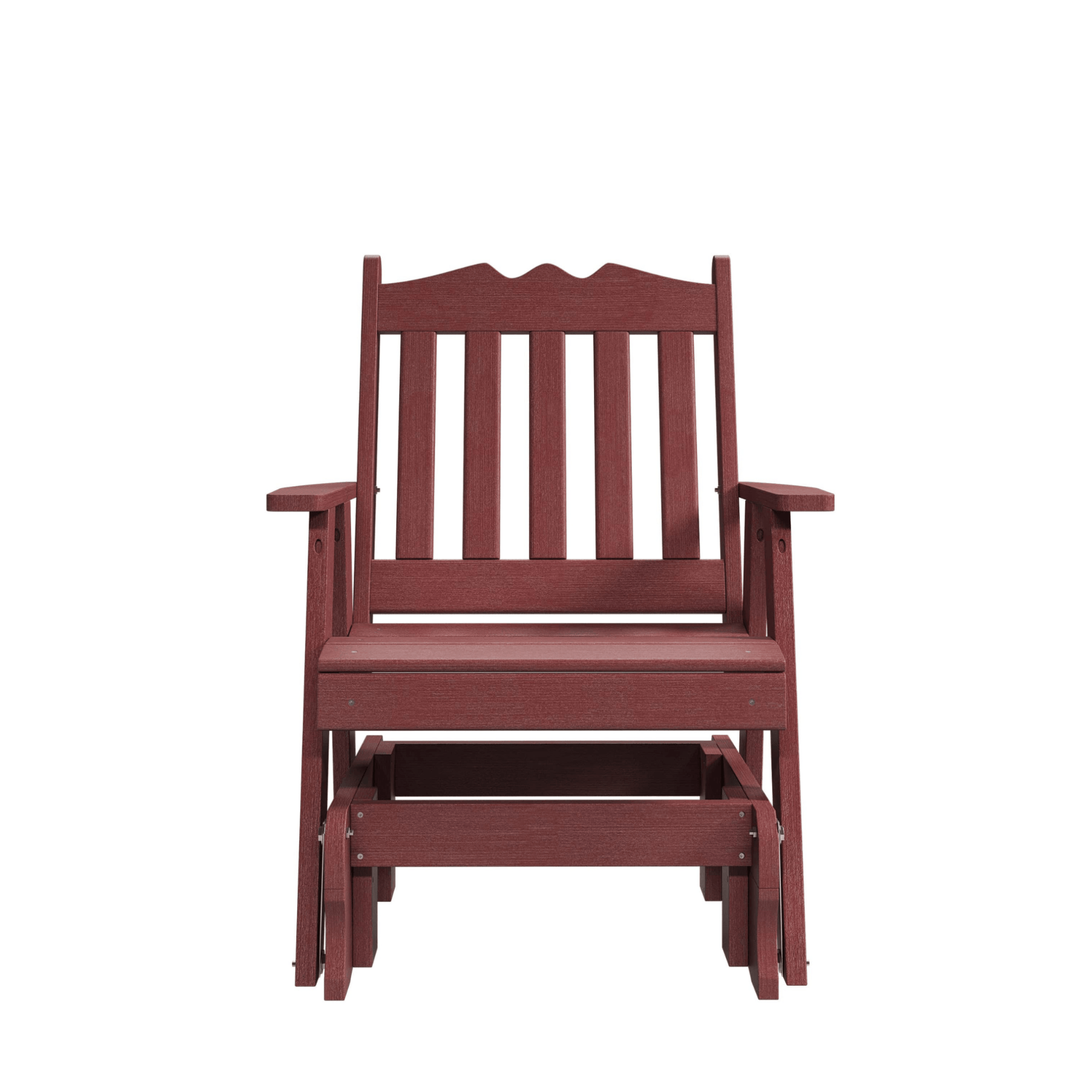 Keystone Amish Co. York Recycled Plastic Porch Glider Chair
