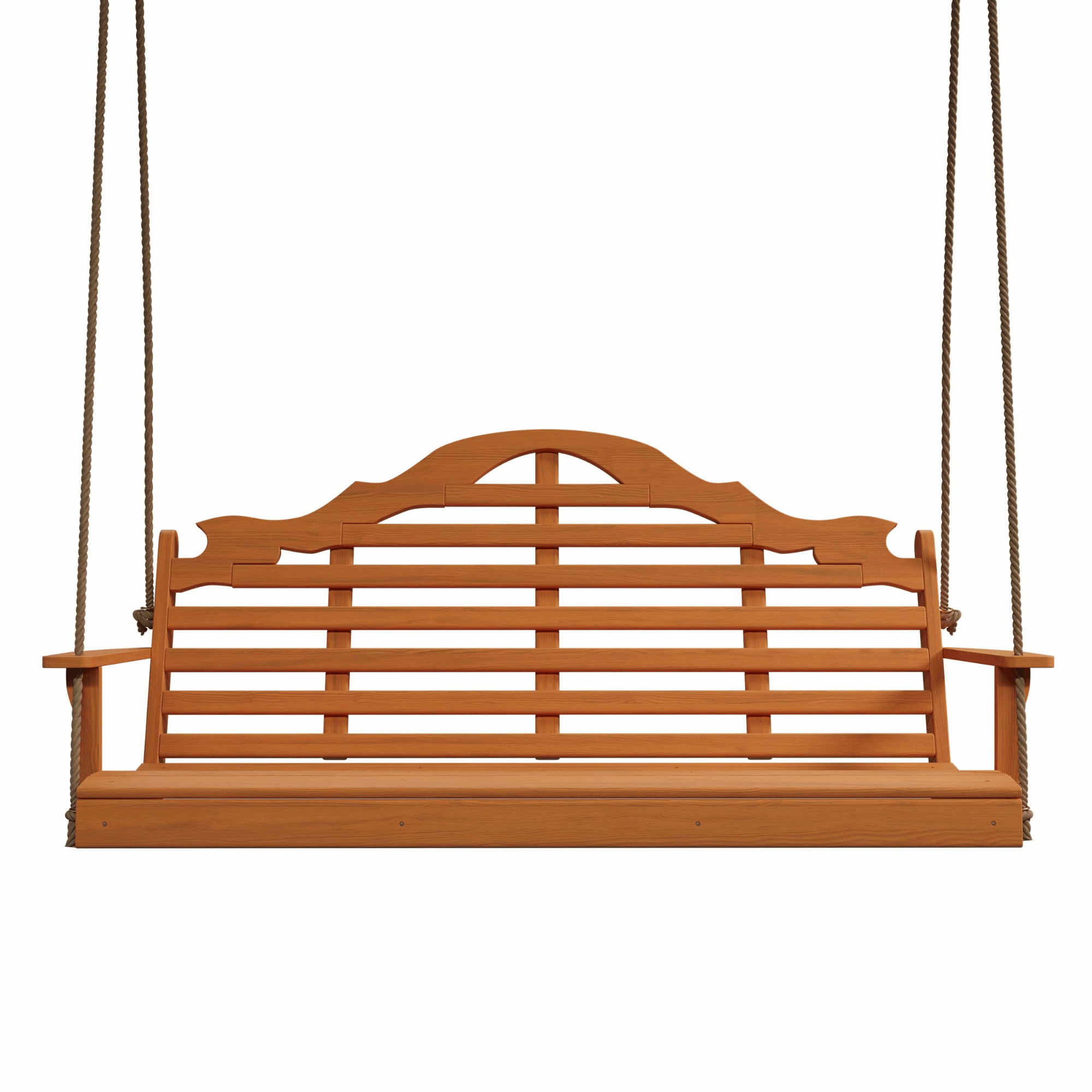 Keystone Amish Co. 6 Foot Milan Red Cedar Porch Swing without Cupholders