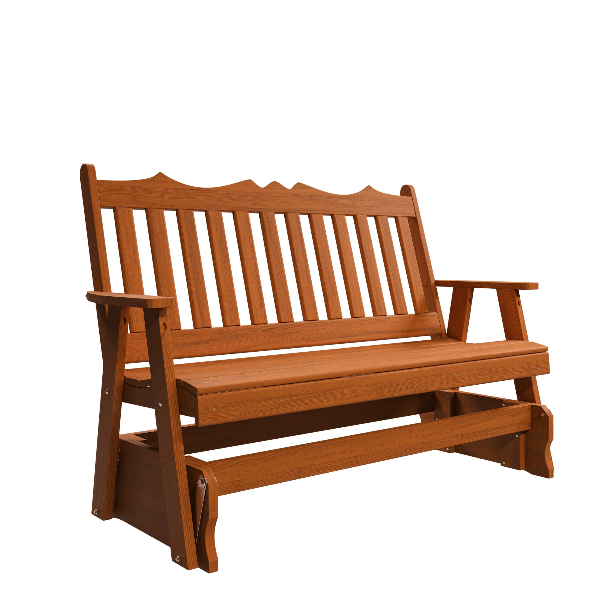 Keystone Amish Co. York Red Cedar Porch Glider