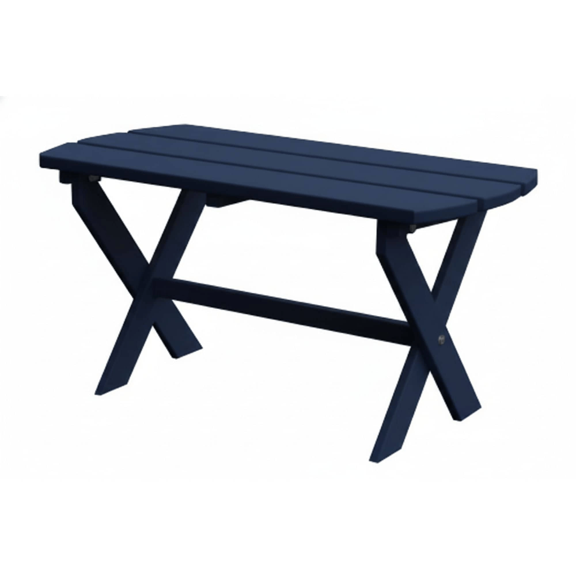 Keystone Amish Co. Poly Folding Oval Coffee Table