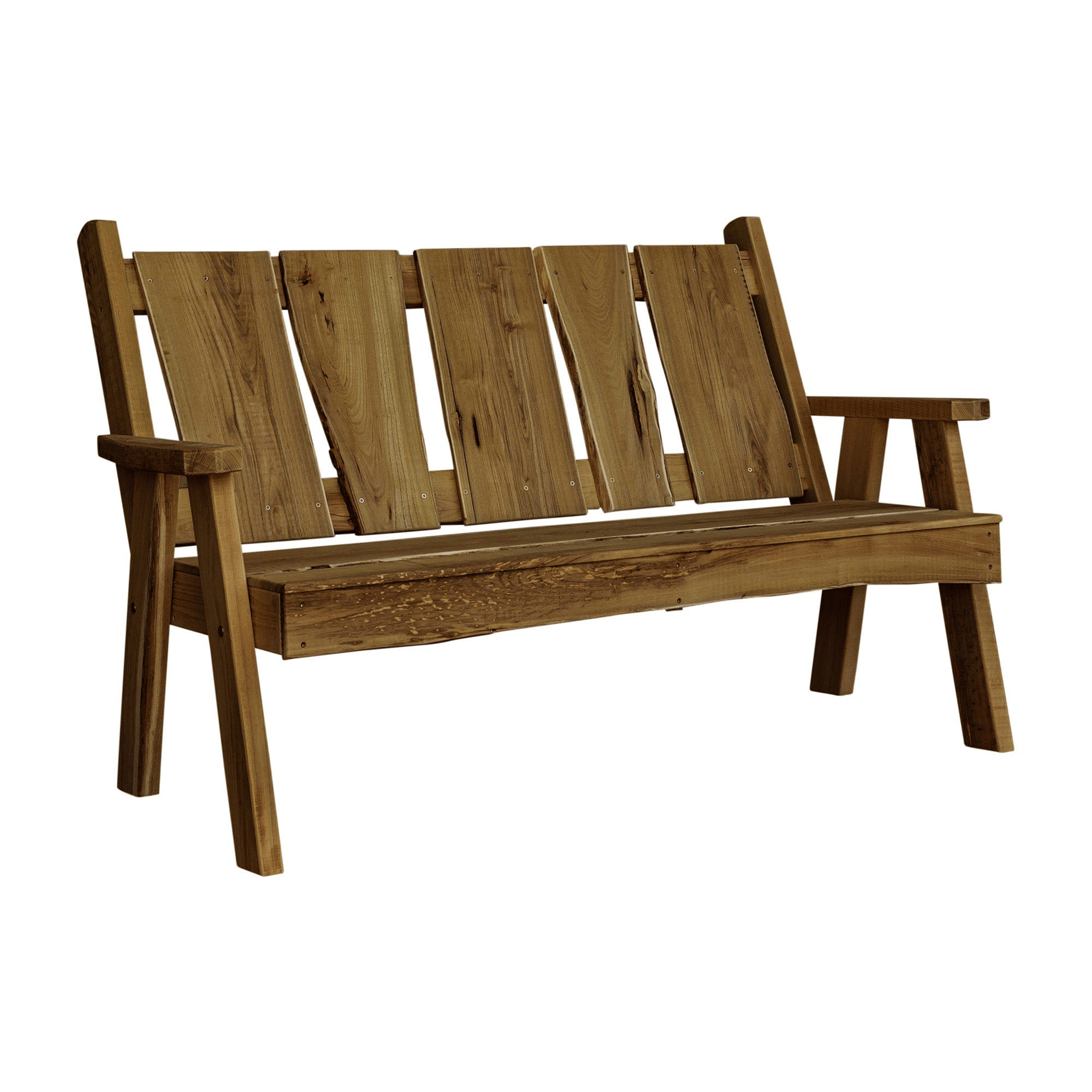 Keystone Amish Co. Palmer Live Edge Garden Bench