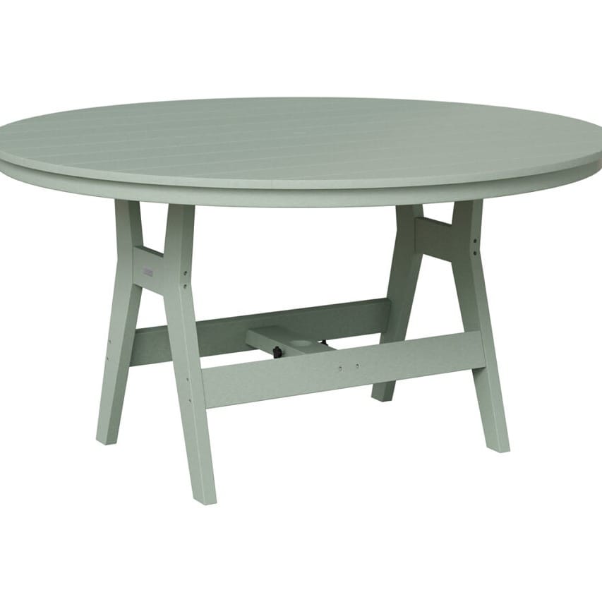 Berlin Gardens Outdoor Round Counter Height Poly Dining Table