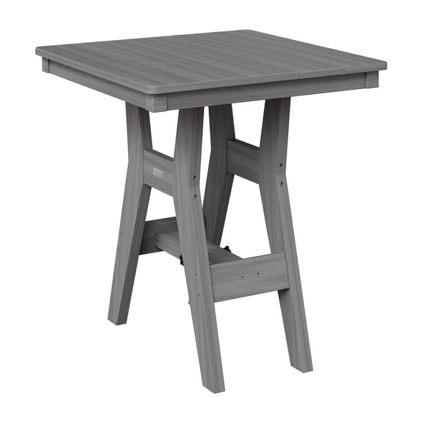 Berlin Gardens Poly Outdoor Bar Height Square Bistro Table