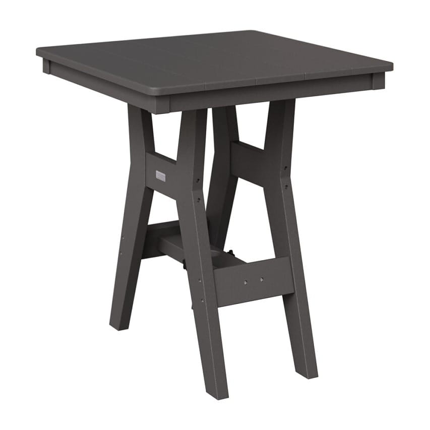Berlin Gardens Poly Outdoor Bar Height Square Bistro Table