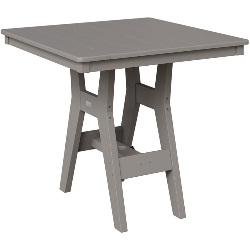 Berlin Gardens Poly Outdoor Bar Height Square Bistro Table