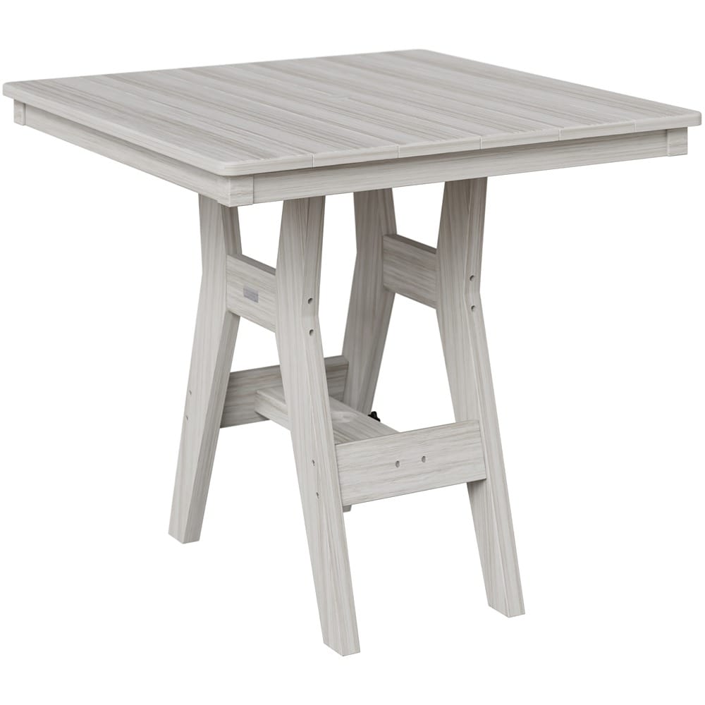 Berlin Gardens Poly Outdoor Bar Height Square Bistro Table