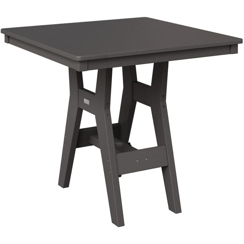 Berlin Gardens Poly Outdoor Bar Height Square Bistro Table