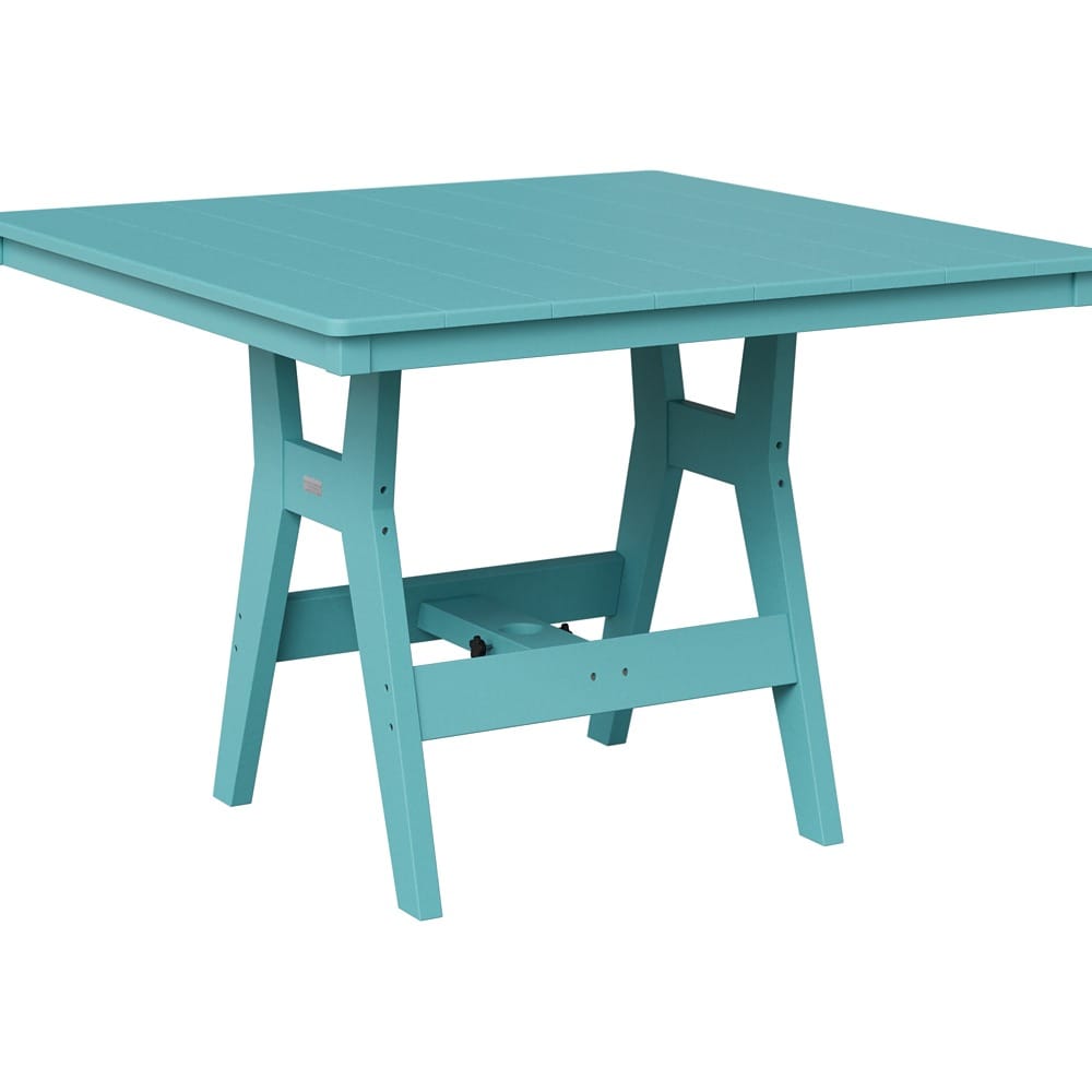 Berlin Gardens Poly Outdoor Bar Height Square Bistro Table