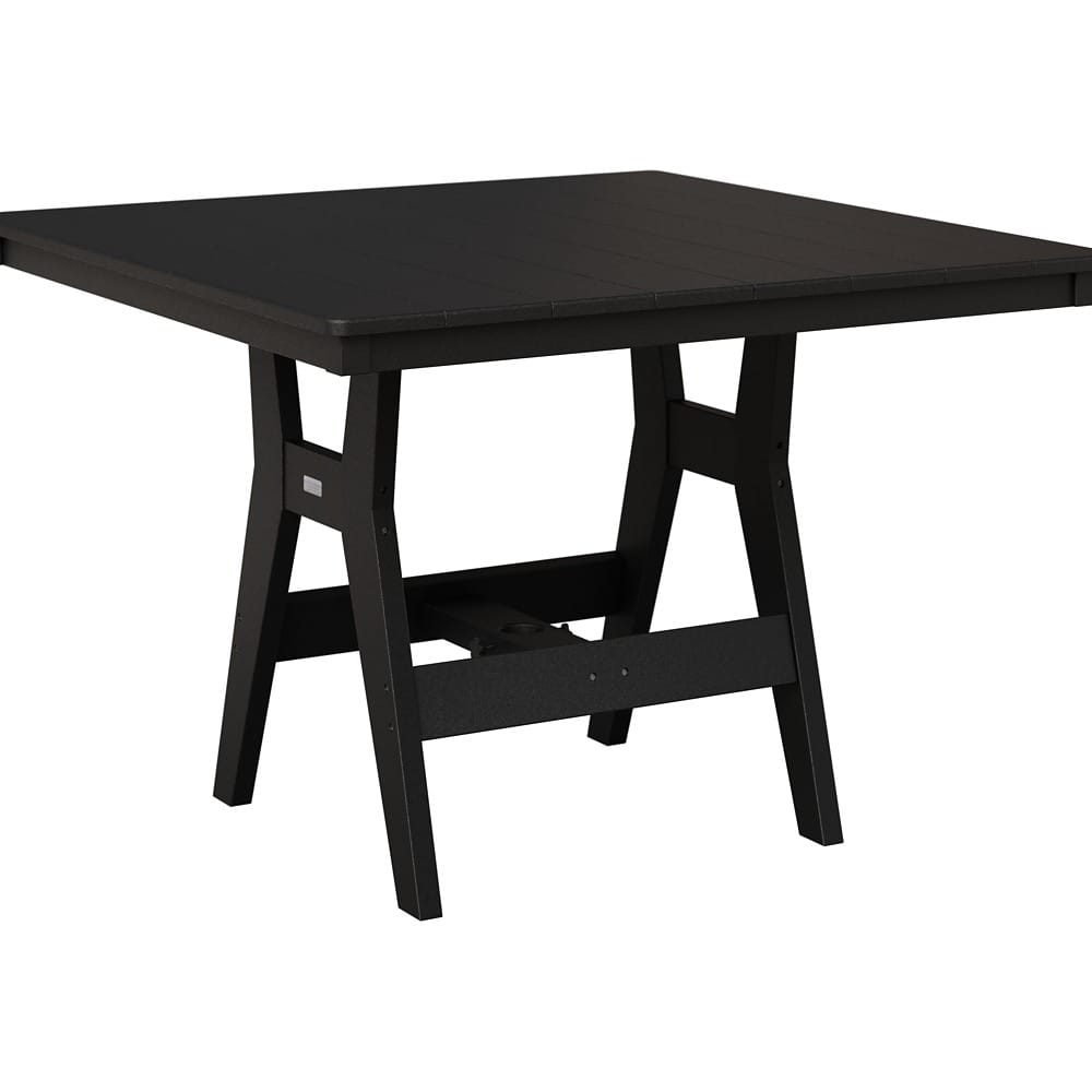 Berlin Gardens Poly Outdoor Bar Height Square Bistro Table