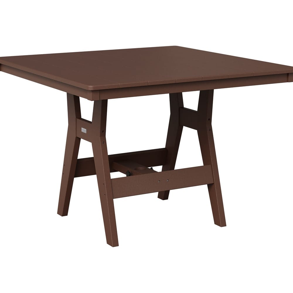 Berlin Gardens Poly Outdoor Bar Height Square Bistro Table