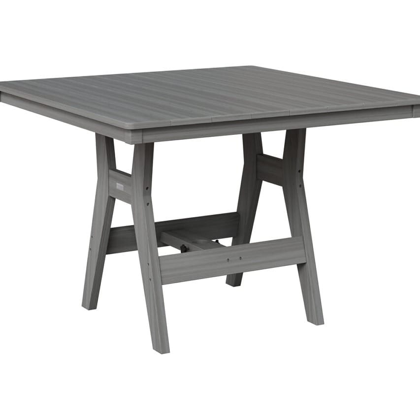 Berlin Gardens Poly Outdoor Bar Height Square Bistro Table