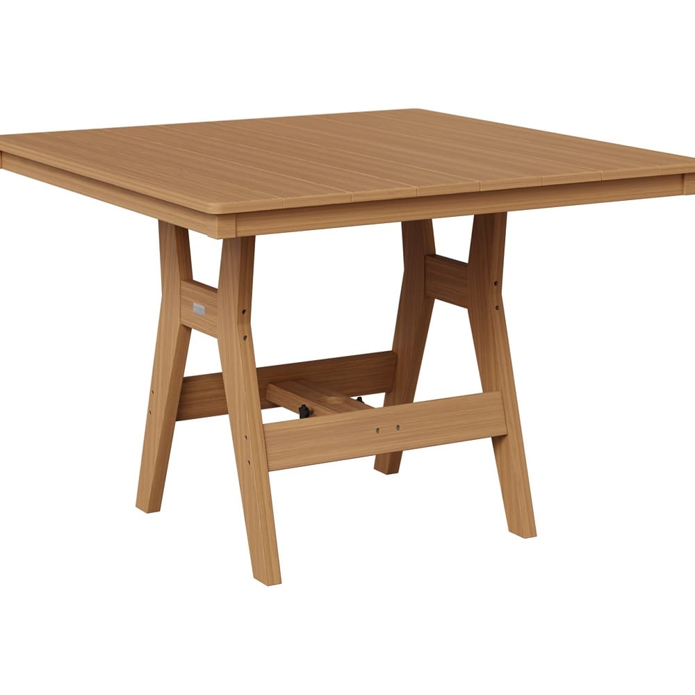 Berlin Gardens Poly Outdoor Bar Height Square Bistro Table
