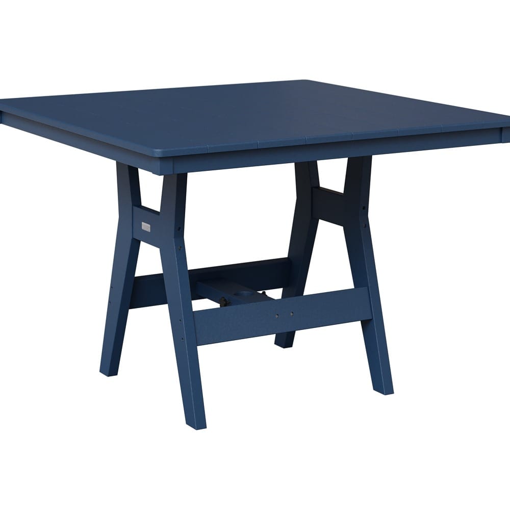 Berlin Gardens Poly Outdoor Bar Height Square Bistro Table