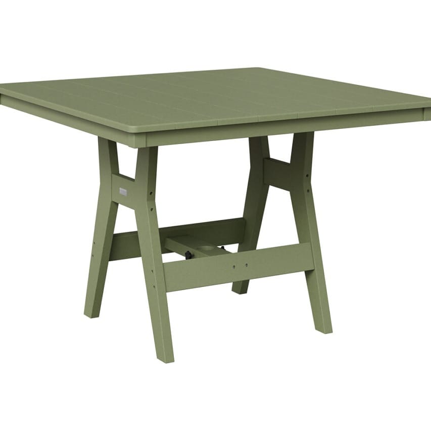 Berlin Gardens Poly Outdoor Bar Height Square Bistro Table