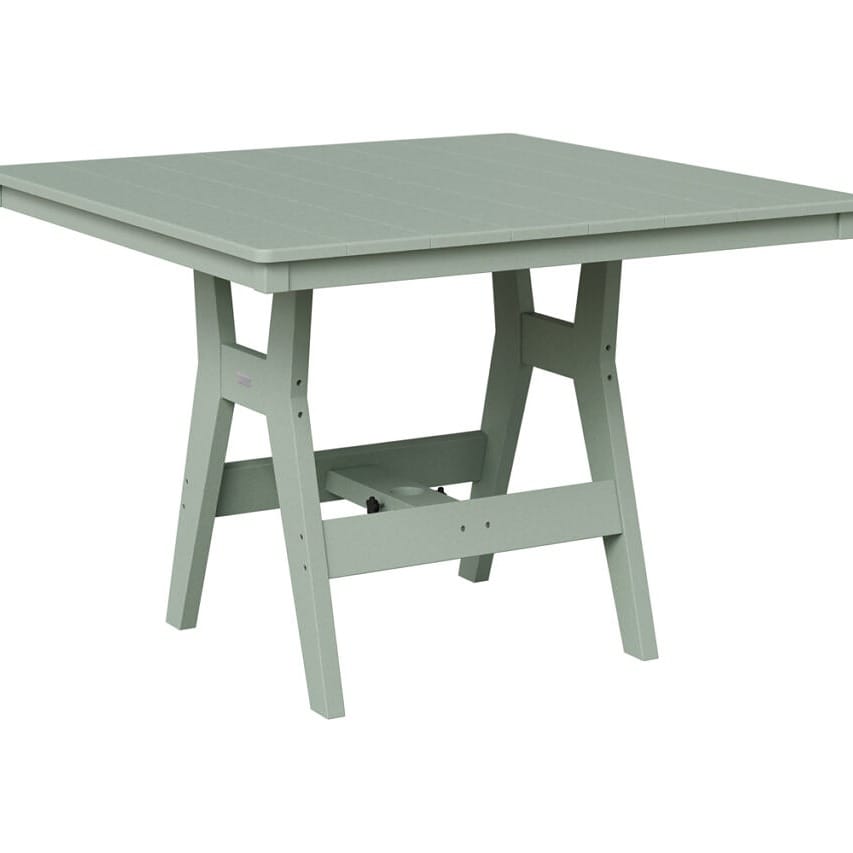 Berlin Gardens Poly Outdoor Bar Height Square Bistro Table
