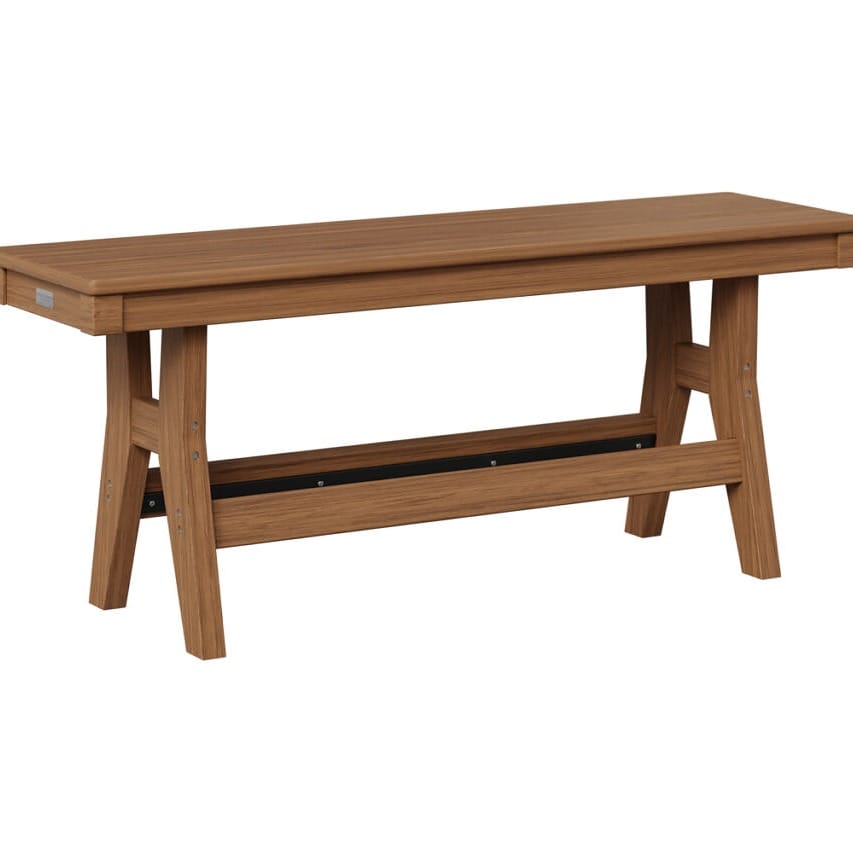 Berlin Gardens Outdoor Poly Backless Dining Bench