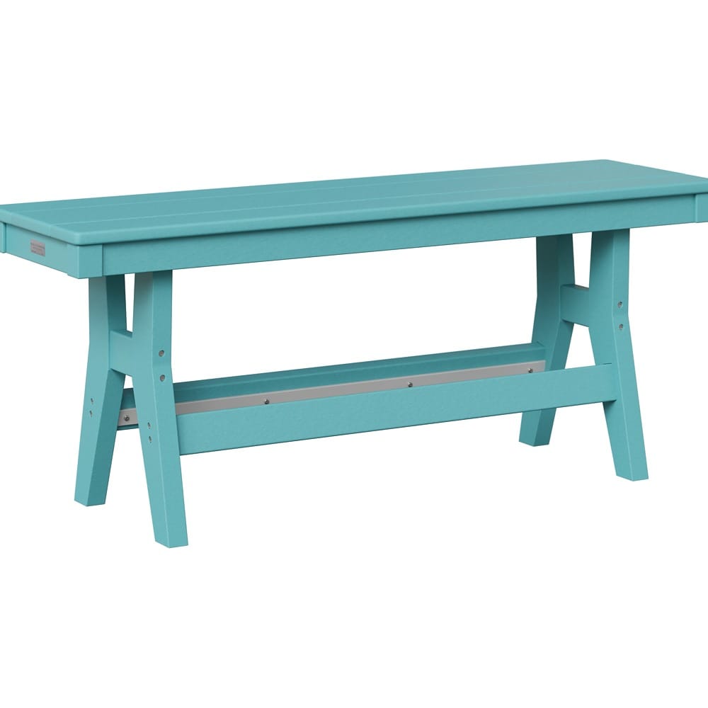 Berlin Gardens Outdoor Poly Backless Dining Bench