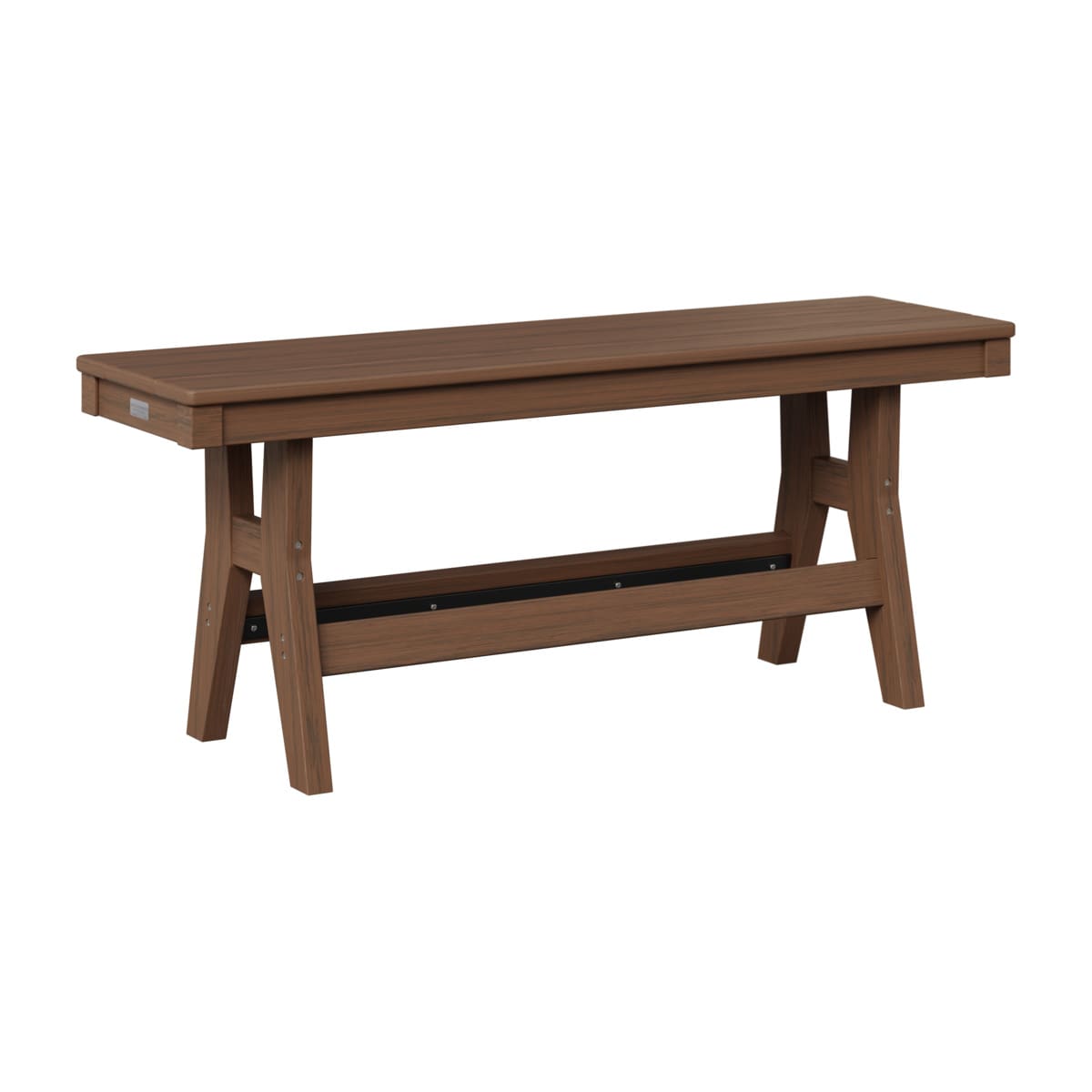 Berlin Gardens Outdoor Poly Backless Dining Bench