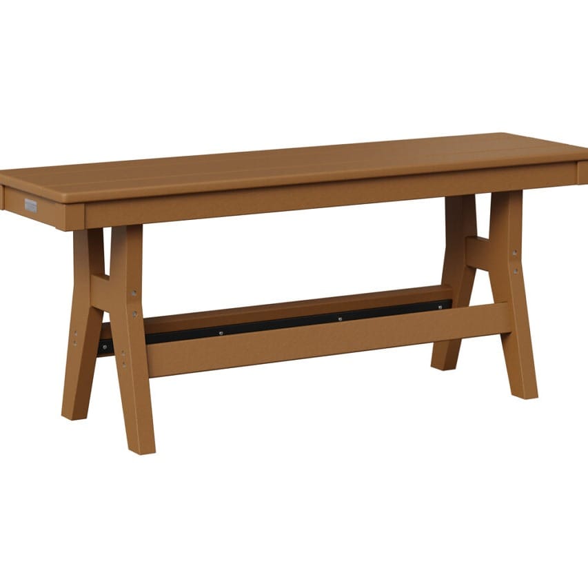 Berlin Gardens Outdoor Poly Backless Dining Bench