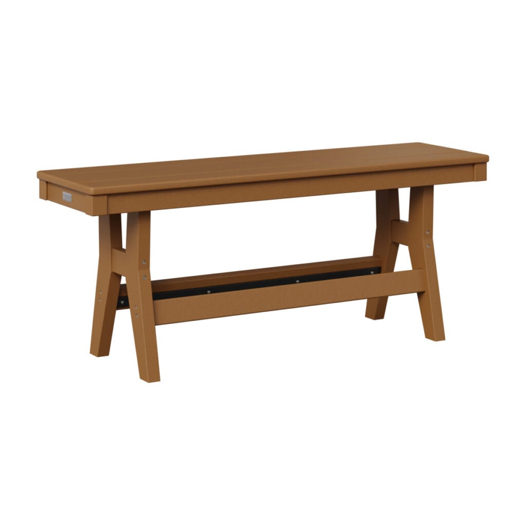 Berlin Gardens Outdoor Poly Backless Dining Bench
