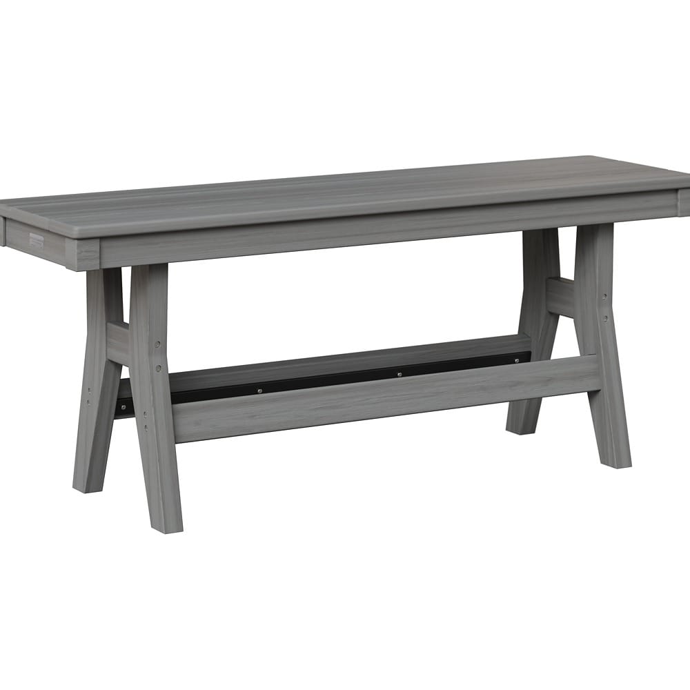 Berlin Gardens Outdoor Poly Backless Dining Bench