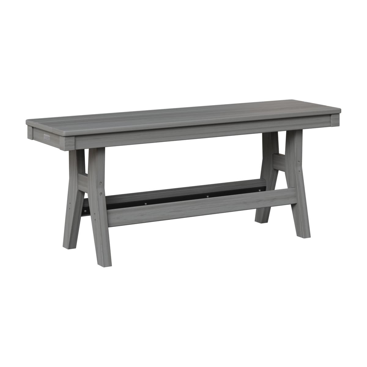 Berlin Gardens Outdoor Poly Backless Dining Bench