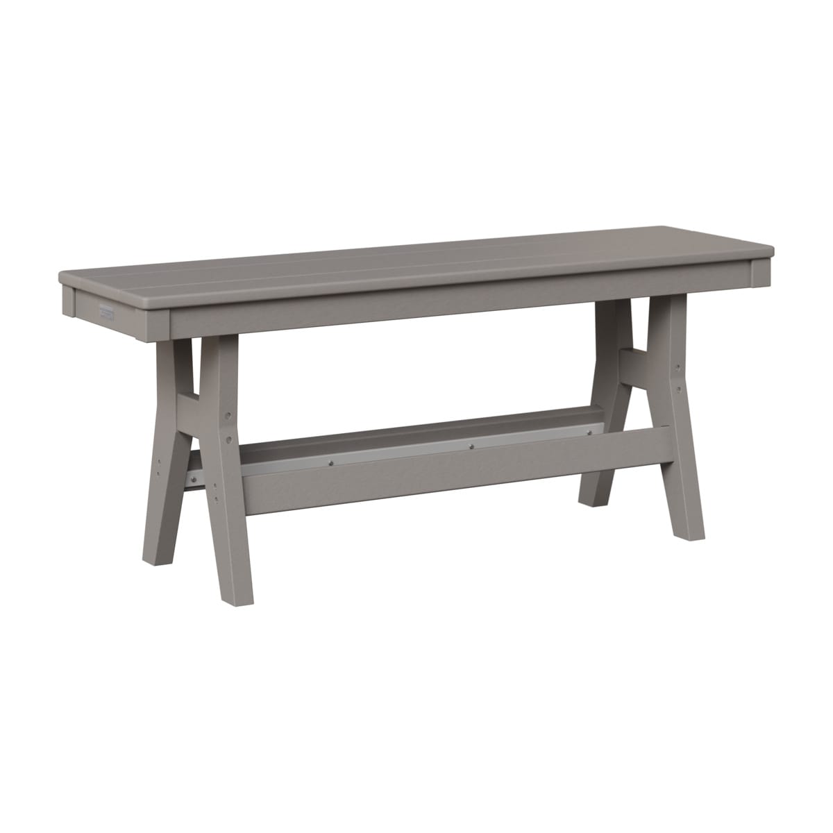 Berlin Gardens Outdoor Poly Backless Dining Bench