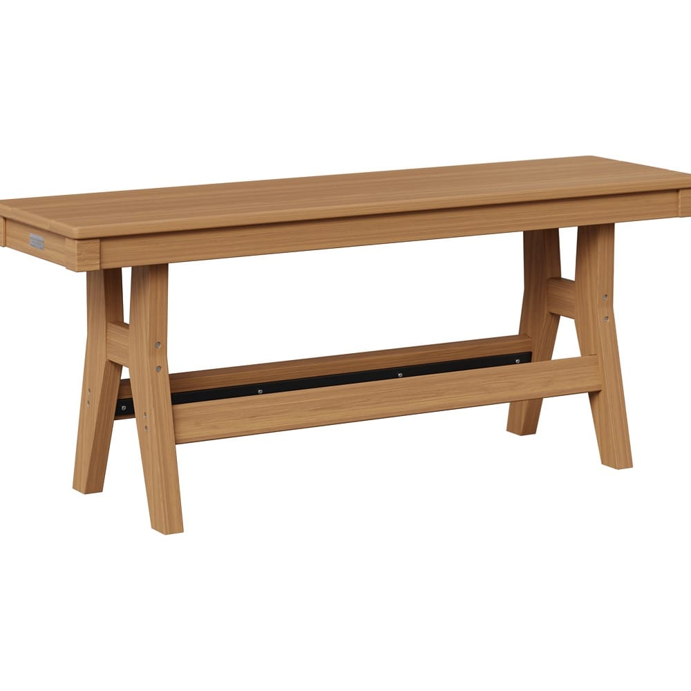 Berlin Gardens Outdoor Poly Backless Dining Bench