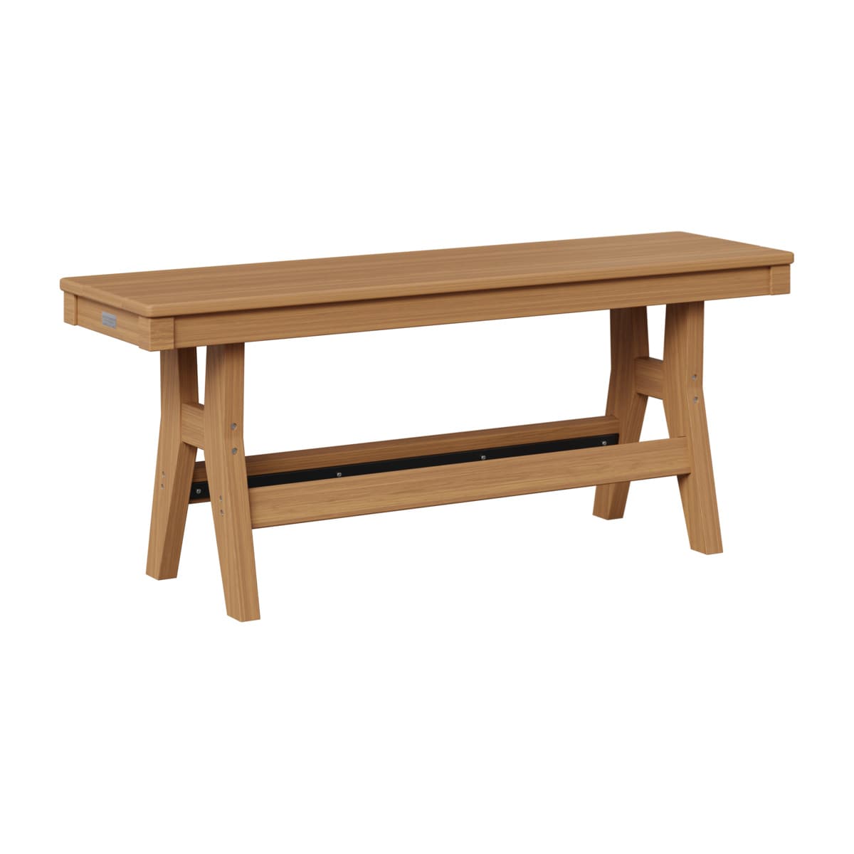 Berlin Gardens Outdoor Poly Backless Dining Bench
