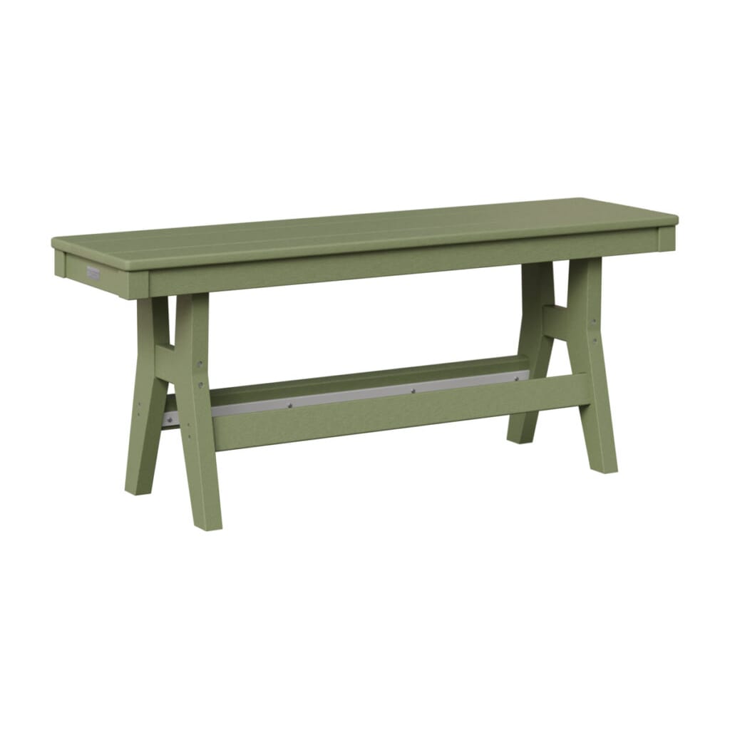 Berlin Gardens Outdoor Poly Backless Dining Bench