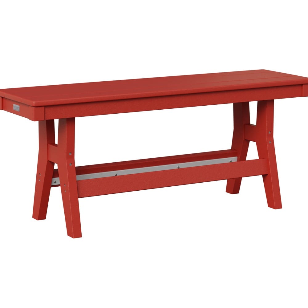 Berlin Gardens Outdoor Poly Backless Dining Bench