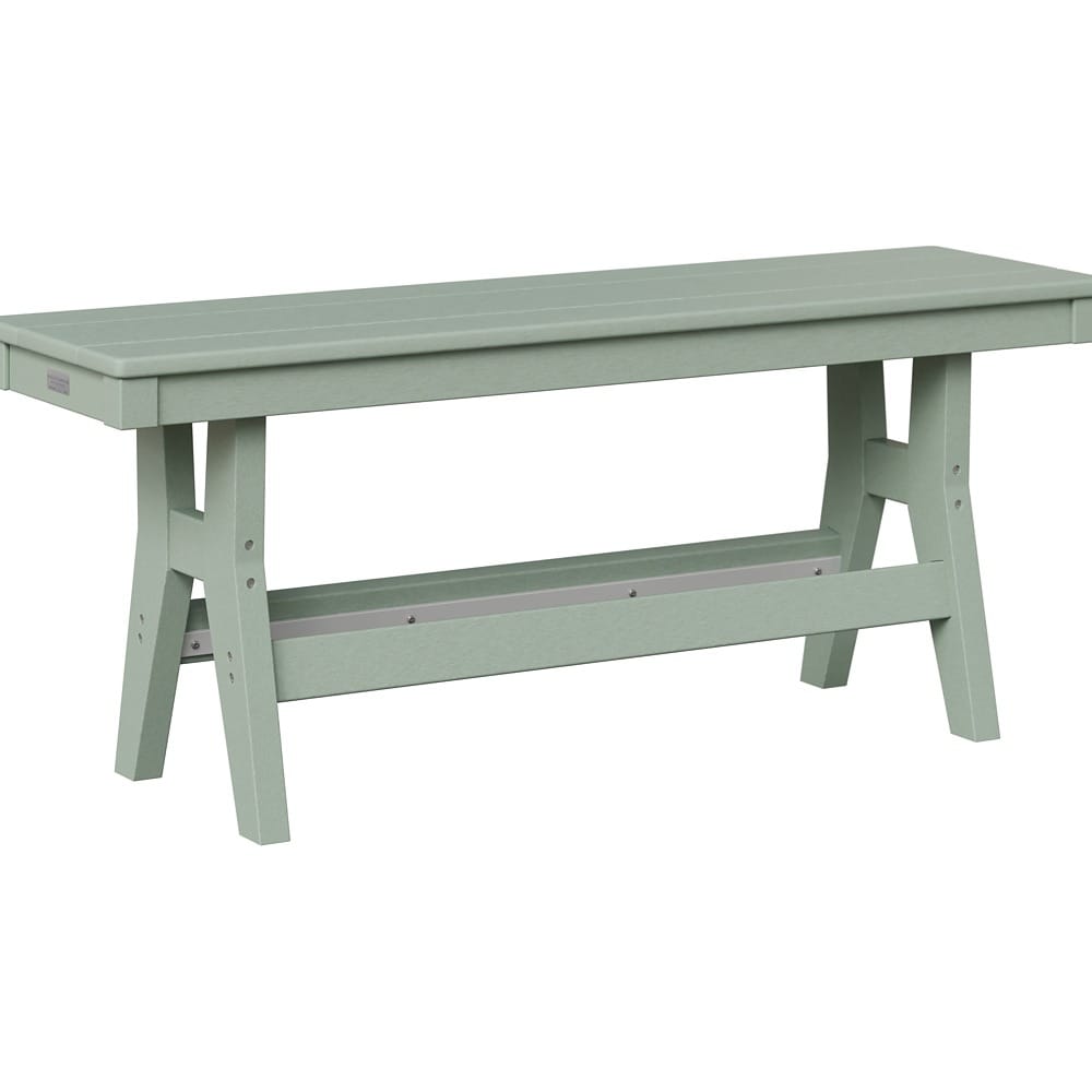 Berlin Gardens Outdoor Poly Backless Dining Bench