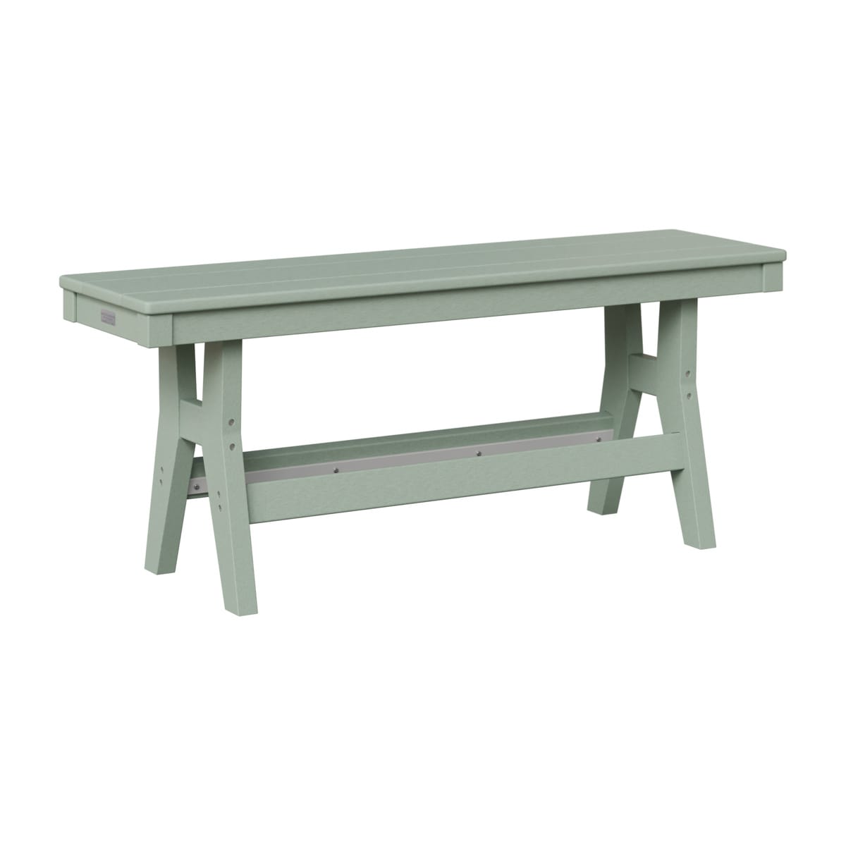 Berlin Gardens Outdoor Poly Backless Dining Bench