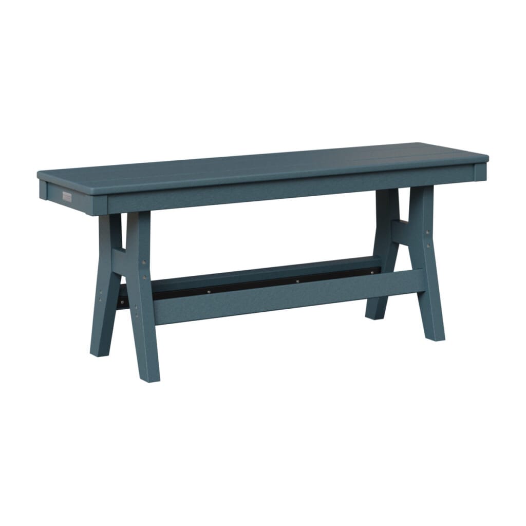 Berlin Gardens Outdoor Poly Backless Dining Bench
