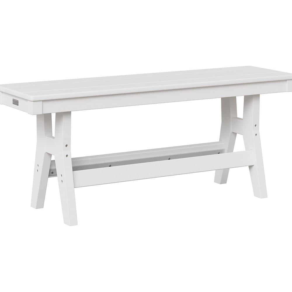 Berlin Gardens Outdoor Poly Backless Dining Bench