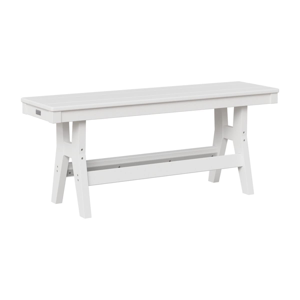 Berlin Gardens Outdoor Poly Backless Dining Bench