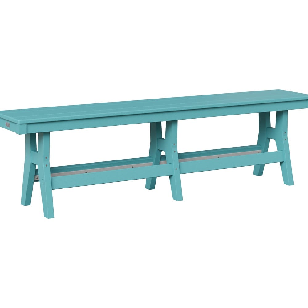 Berlin Gardens Outdoor Poly Backless Dining Bench