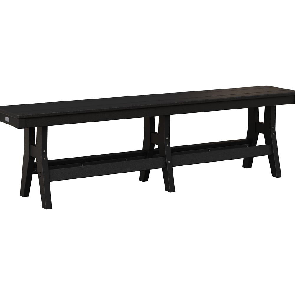 Berlin Gardens Outdoor Poly Backless Dining Bench