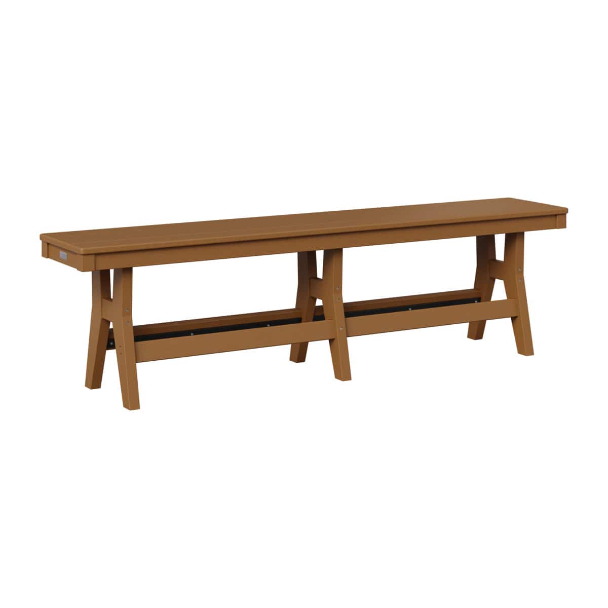 Berlin Gardens Outdoor Poly Backless Dining Bench