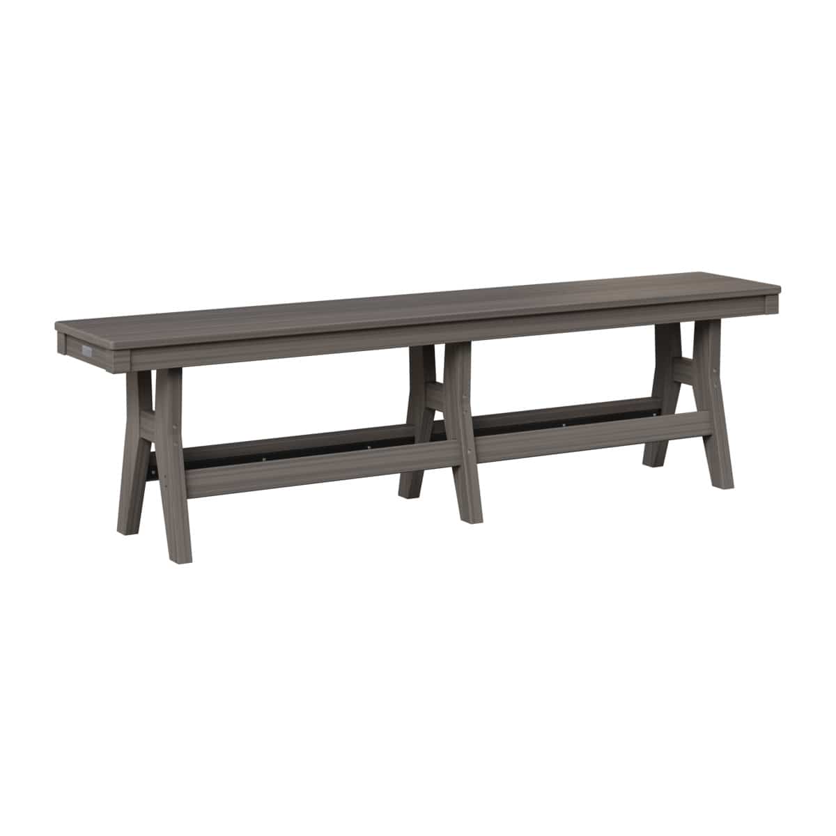Berlin Gardens Outdoor Poly Backless Dining Bench